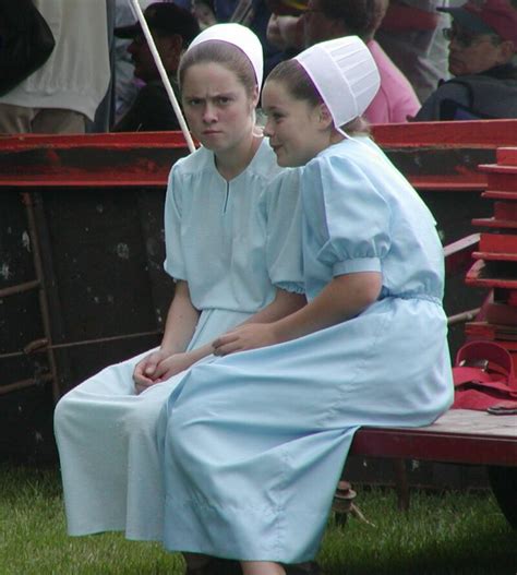 Soon the naked girls start grinding their moist pussies against each other. Suddenly the Amish boyfriend enters the room and sees something he has never seen before – two naked girls with their legs locked together grind against each other. The virgin boy feels shock and revulsion yet also a compulsion to keep watching.